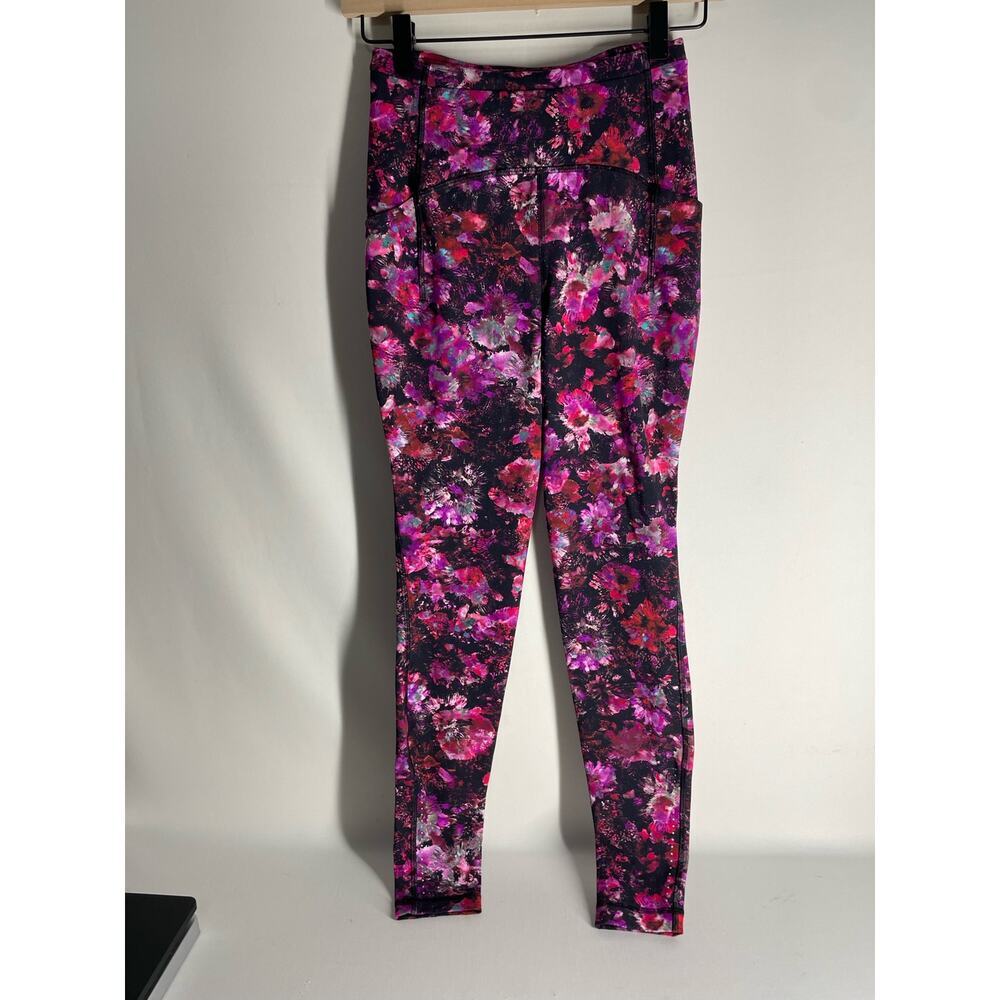 Lululemon Swift Speed High-Rise Tight Size 4 W5DD9S Fluoro Floral Multi Active